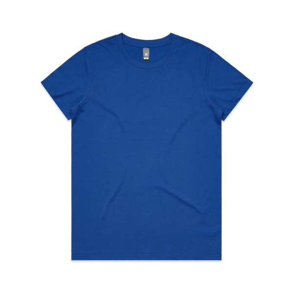 Front of AS Colour Woman's Maple T-shirt