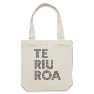 te riu roa tote (off-white) Thumbnail