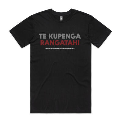 Te Kupenga Rangatahi New Educators (mens black) Thumbnail