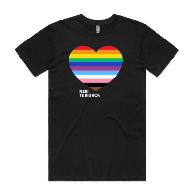 Progress Pride (mens black) Thumbnail
