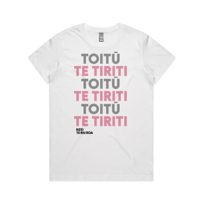 Toitū Te Tiriti (white womans) Thumbnail