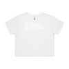 AS Colour / Wo's CROP TEE Thumbnail